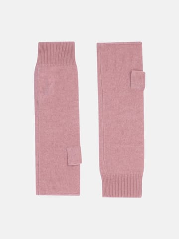 Perfect Cashmere Kasjmieren armstulpen "Zoe" lichtroze