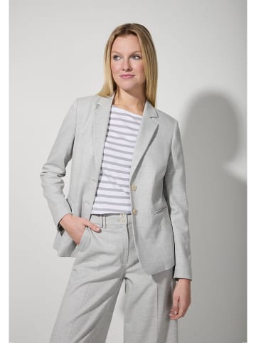 More & More Blazer lichtgrijs