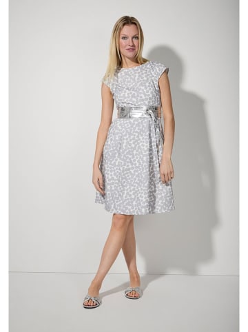 More & More Leder-Taillengürtel in Silber