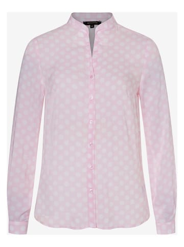 More & More Bluse in Rosé/ Weiß
