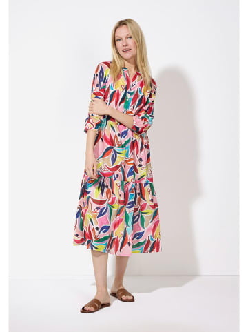 More & More Jurk roze/meerkleurig