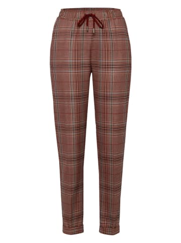 More & More Sweatbroek rood/bruin