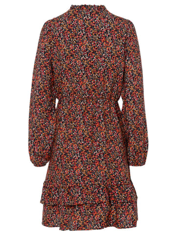 More & More Jurk zwart/rood