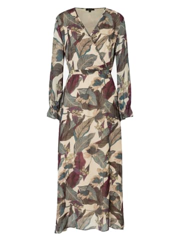 More & More Kleid in Beige/ Grün