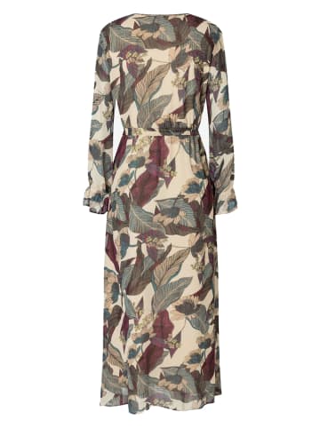 More & More Kleid in Beige/ Grün