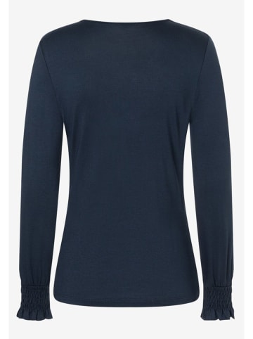 More & More Bluse in Dunkelblau
