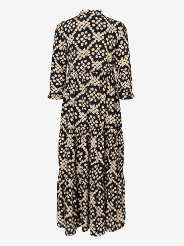 More & More Kleid in Schwarz/ Beige