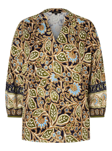 More & More Blouse lichtbruin/meerkleurig