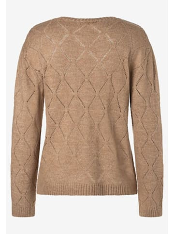 More & More Sweter w kolorze jasnobrązowym
