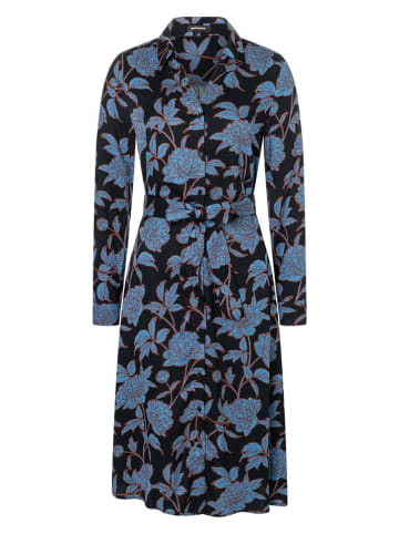 More & More Jurk zwart/blauw