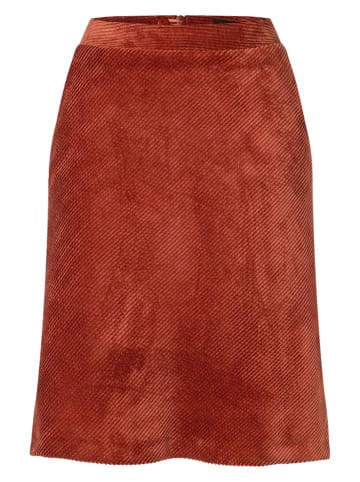 More & More Corduroyrok lichtbruin