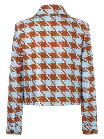 More & More Hemdjacke in Hellblau/ Hellbraun