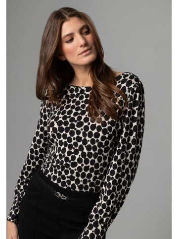 More & More Bluzka w kolorze biało-czarnym