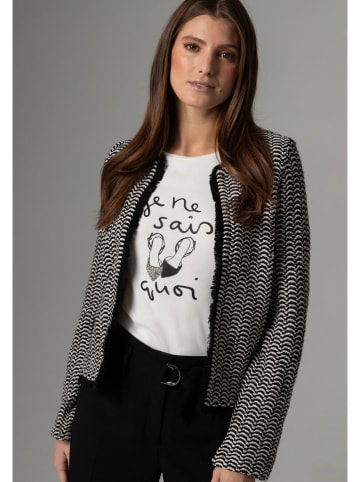 More & More Blazer zwart/wit