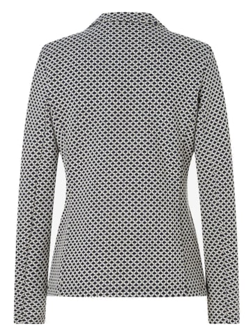 More & More Blazer in Schwarz/ Beige