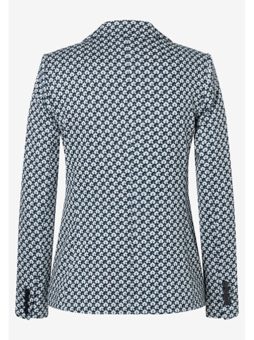 More & More Blazer wit/blauw