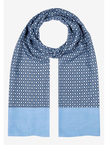 More & More Szal w kolorze błękitnym