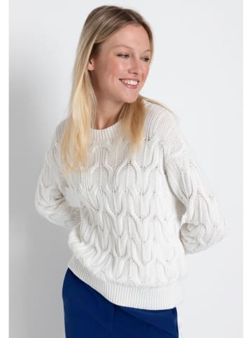 More & More Sweter w kolorze kremowym