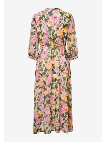 More & More Kleid in Grün/ Rosa