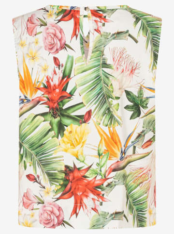 More & More Blouse wit/groen/rood