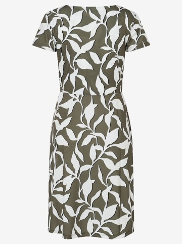 More & More Jurk kaki/wit