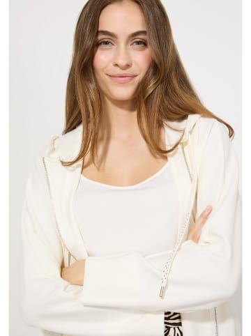 More & More Sweatjacke in Creme