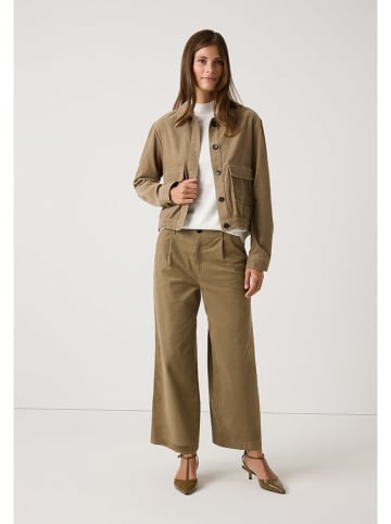 More & More Stoffen broek lichtbruin