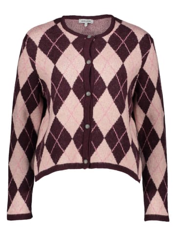 More & More Cardigan in Rosa/ Bordeaux