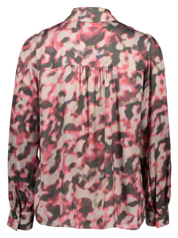 More & More Blouse kaki/roze