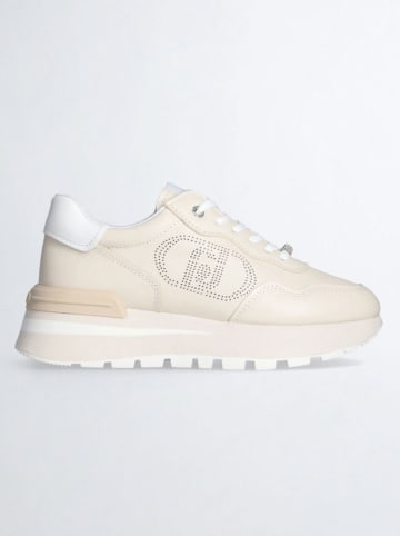 Liu Jo Leren sneakers crème