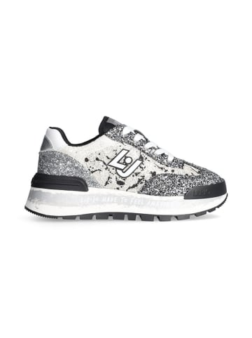 Liu Jo Sneakers in Schwarz/ Silber/ Weiß