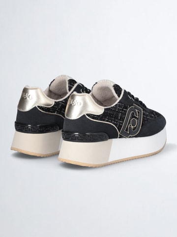 Liu Jo Sneakers zwart/goudkleurig