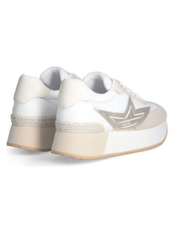 Liu Jo Sneakers wit/goudkleurig