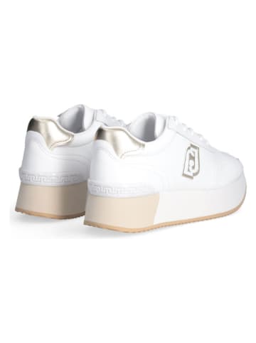 Liu Jo Sneakers wit/goudkleurig