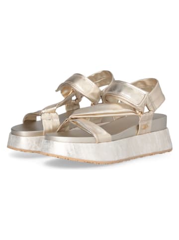 Liu Jo Sleehaksandalen goudkleurig