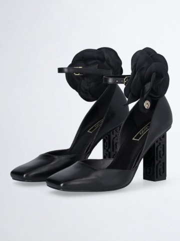 Liu Jo Leder-Pumps in Schwarz
