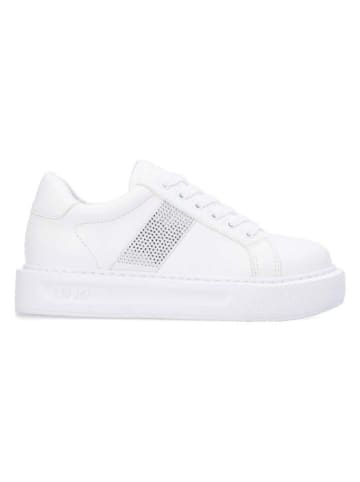 Liu Jo Sneakers in Weiß/ Silber
