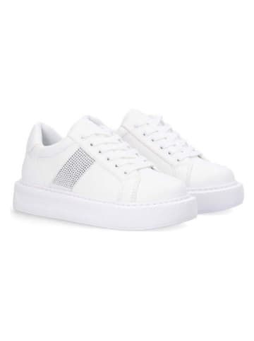 Liu Jo Sneakers in Weiß/ Silber
