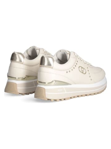 Liu Jo Leren sneakers crème