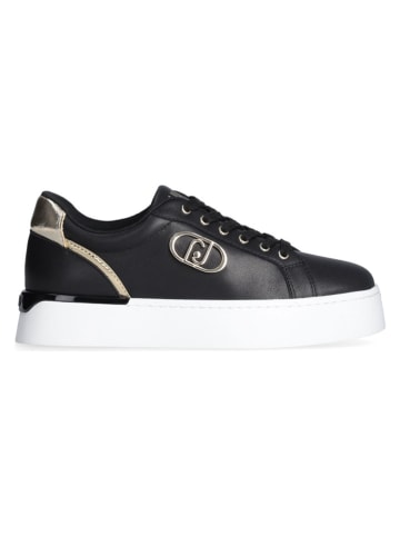 Liu Jo Leder-Sneakers "Pretty" in Schwarz
