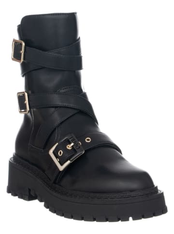 Liu Jo Leren boots zwart