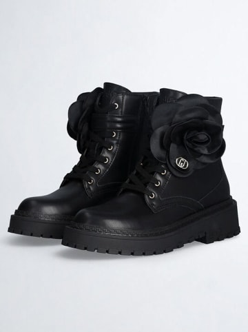 Liu Jo Leren boots zwart