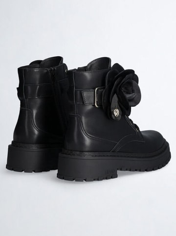 Liu Jo Leren boots zwart