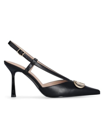 Liu Jo Leder-Slingpumps in Schwarz