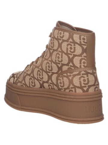 Liu Jo Sneakersy w kolorze jasnobrązowym