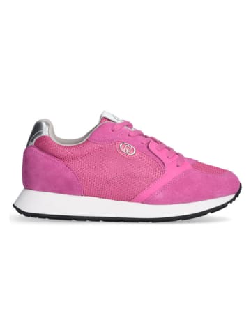 Liu Jo Leder-Sneakers "Vibe" in Pink