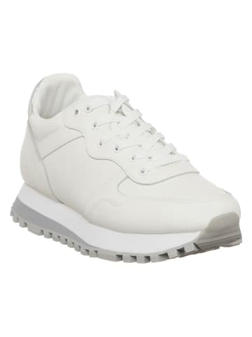 Liu Jo Skórzane sneakersy w kolorze białym