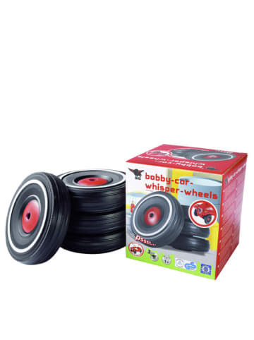 BIG Koła cichobieżne (4 szt.) w kolorze czarnym - 12 m+