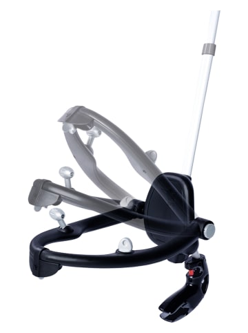 BIG Loopwagen-duwstang wit/zwart - vanaf 12 maanden