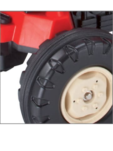 BIG Pedaaltractor "Porsche Diesel Junior" rood - vanaf 3 jaar